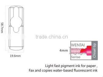 MIni shape size Highlighter Type and Office & School Markers Use text marker