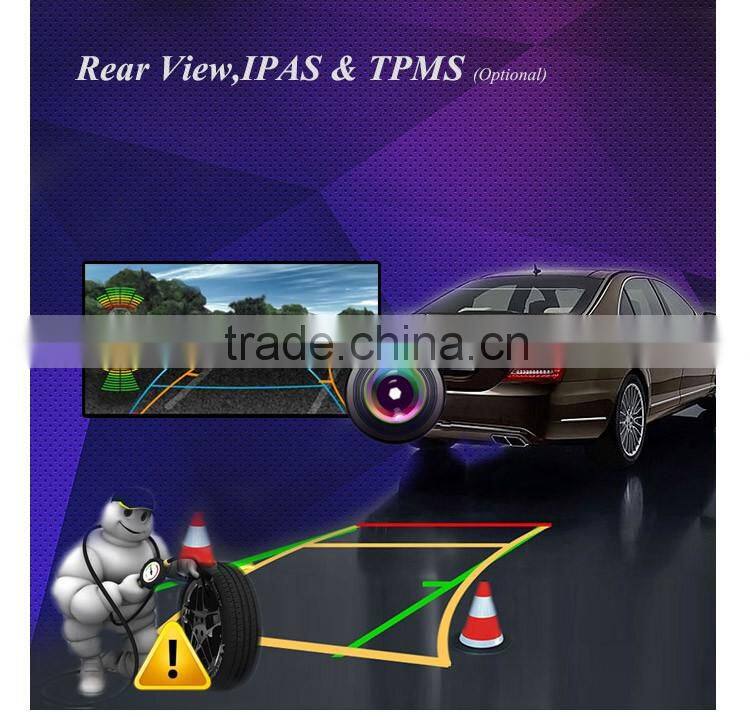 Sinocastel high quality 8 inch Android car audio player with 3G,Bluetooth,Mirror Link for vw universal series