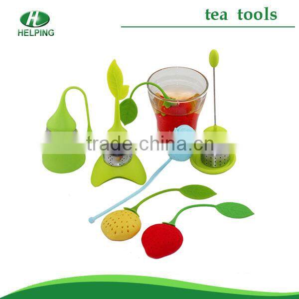 2014 newest style colorful tea infuser made of stainless steel