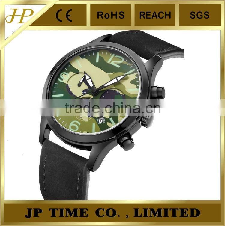 fashion army military brand quartz man chronopragh Luminous hour marine watch