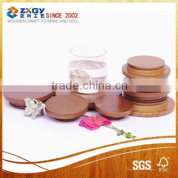 2015 Hot selling food safe customized porcelain coffee mug with wooden lid