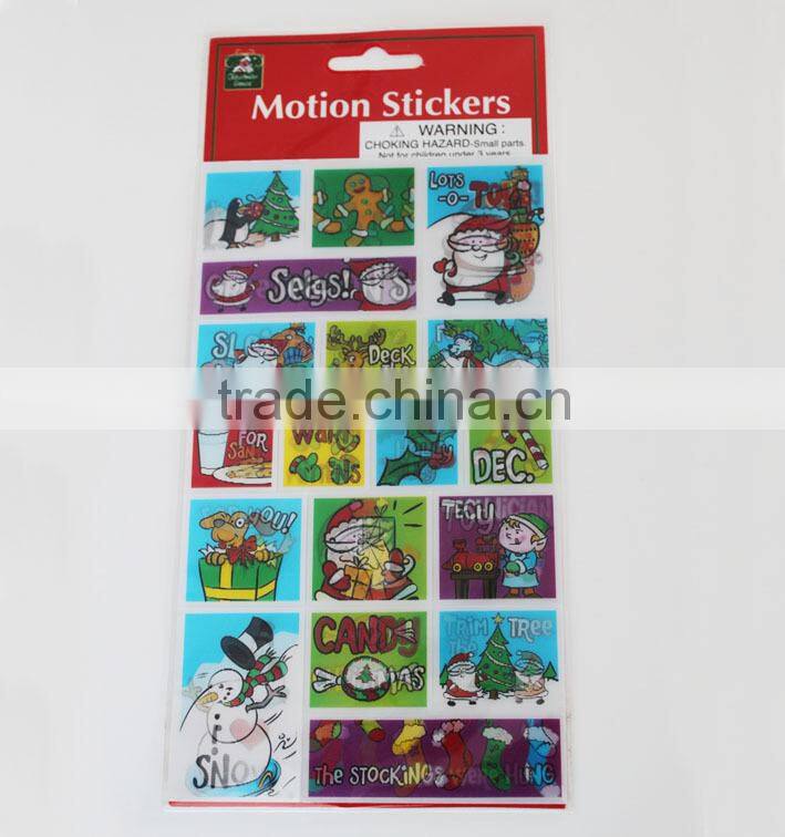 China factory custom home decor 3D lenticular sticker