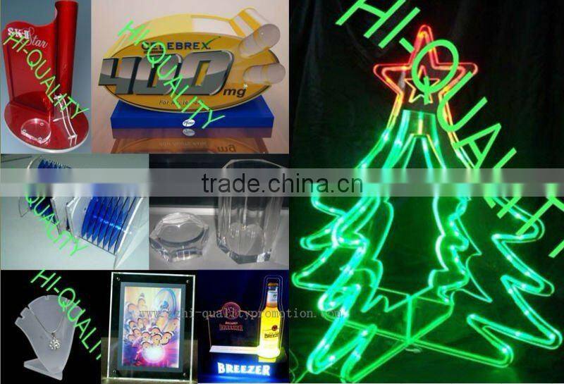 Acrylic sign LED display