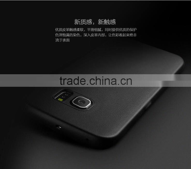 Luxury High Quality Pu Leather Case For samsung s6 edge