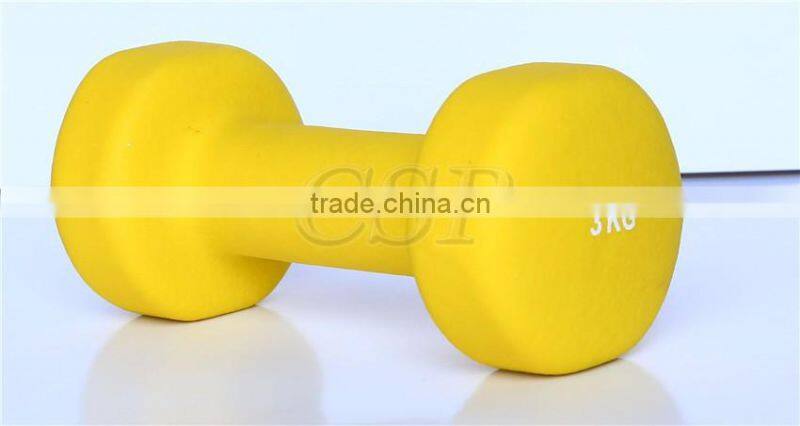 Cheap Rubber Hex Style Dumbbell for Home Fitness rubber coated female use with Trade Assurance