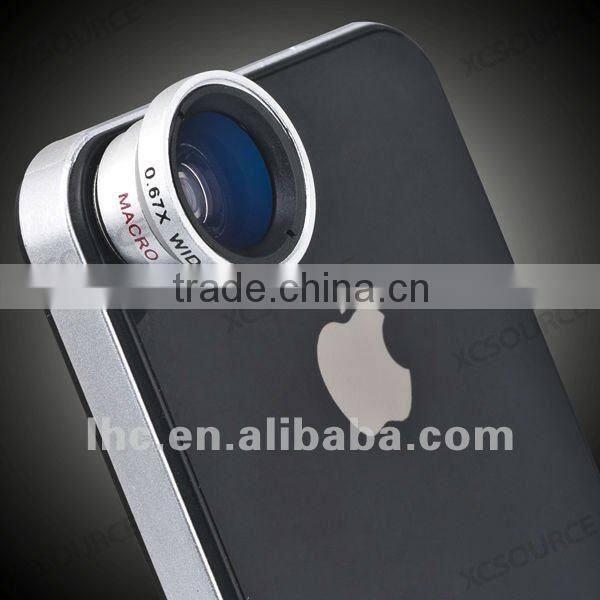 Original JEC Wide angle + Macro Mobile Telephoto Lens for iPhone 4 accessory, Supply accessory only
