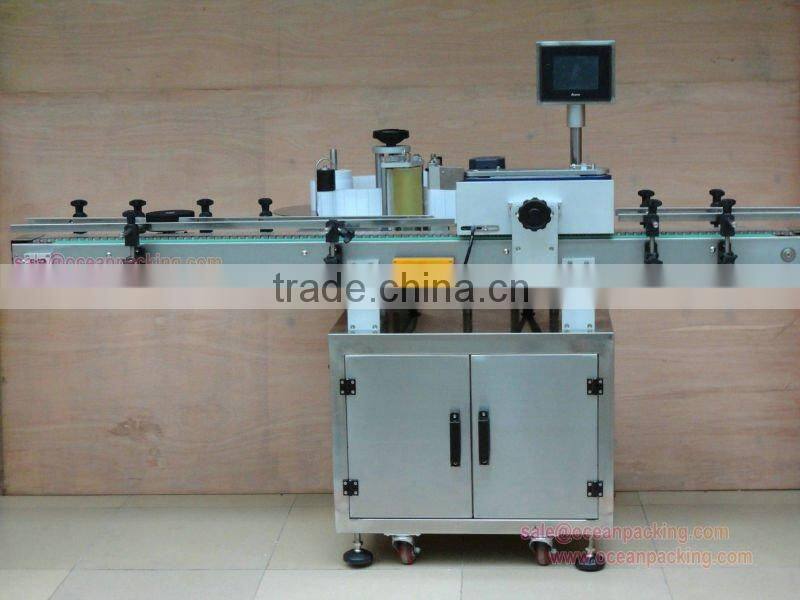 automatic labeling machine for 20-100mm dia. round bottles