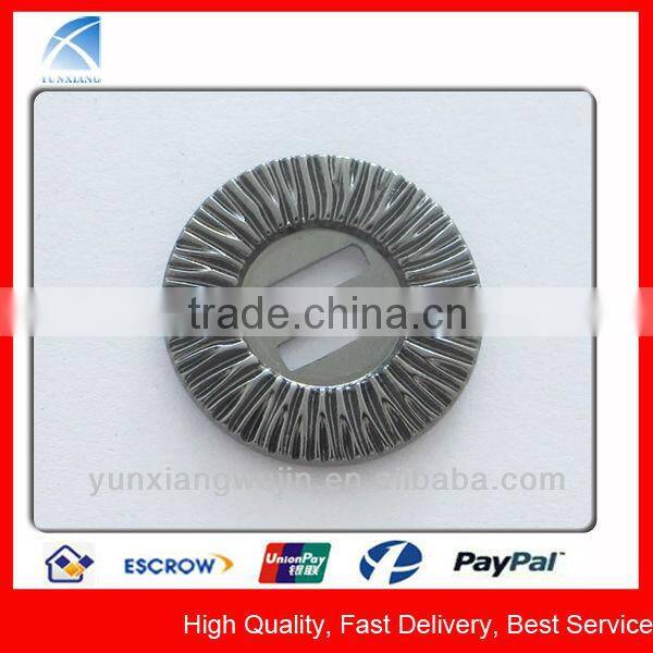 YX1022 Custom Made 2 Holes Metal Shirts Buttons