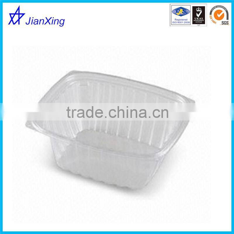 Black raspberry plastic container