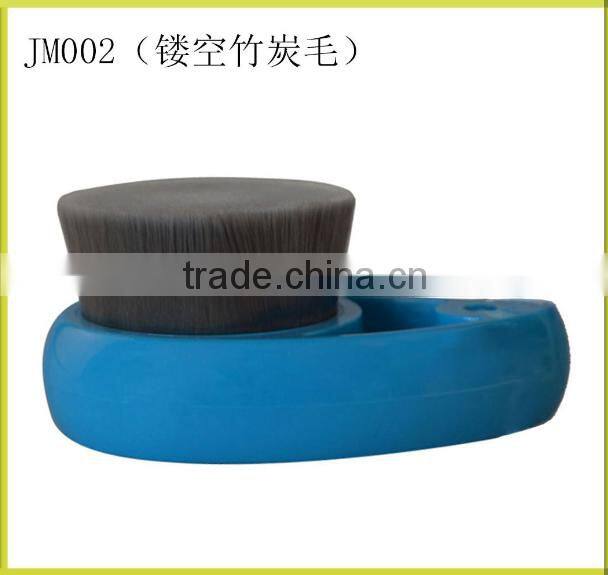 New type Hollowing bamboo charcoal fiber skincare cleaning brush