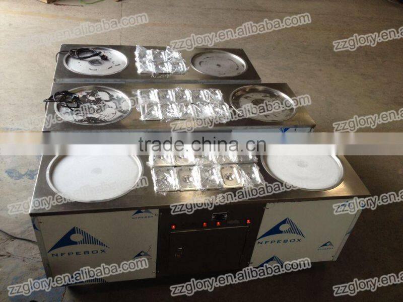 New Condition and Ice Cream Application fried ice cream machine