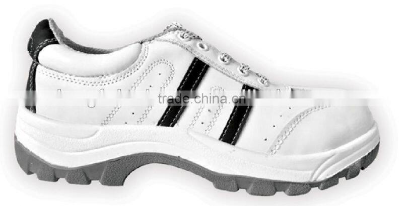 white Safety boots LF126 with transparent outsole