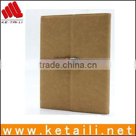 Luxury Button Belt Smart Leather W/Stand Case Cover For The iPad 2 3 4 Brown SS