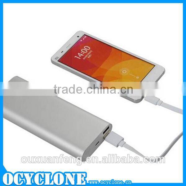 2015 universal portable aluminum original xiaomi power bank 16000mAh
