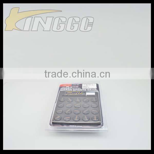 Optional Multicolor 17Hex Nut Iron Racing Lug Nuts