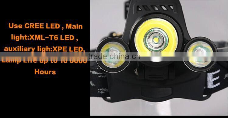 A-OK XM L T6 3 LED front light