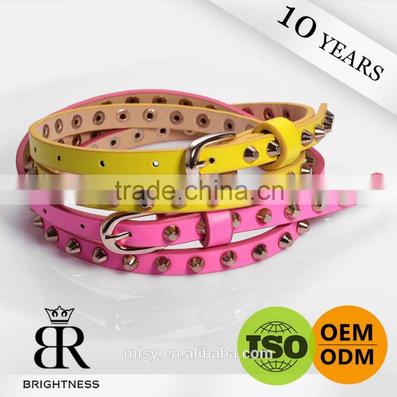 Decorative waist chain belly ladies belt custom made belts