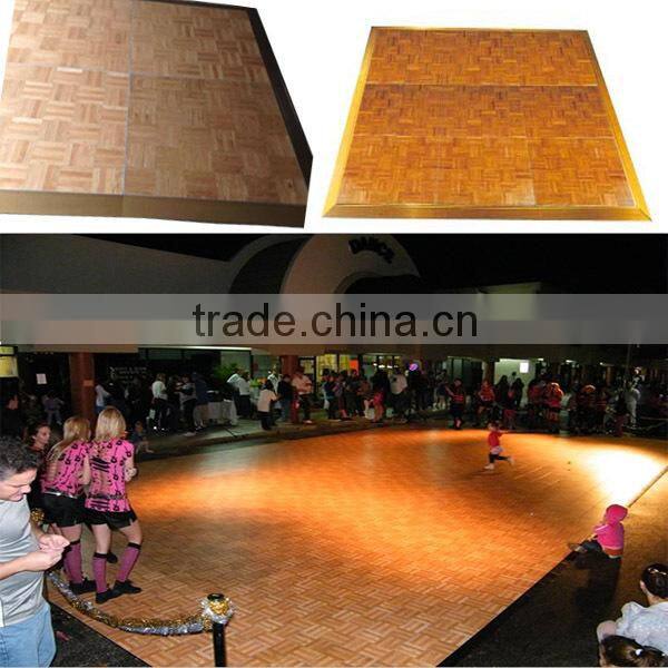 Product Description Multifunctional cheap portable wooden dance floor
