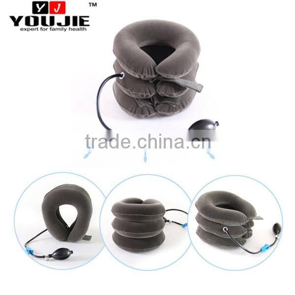 Online shopping wholesale adjustable air pump cervical traction fixation for pain relief