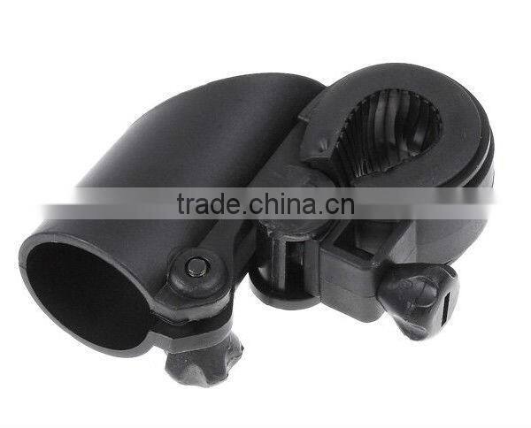 cheapest and universal plastic flashlight holder/bike front mount