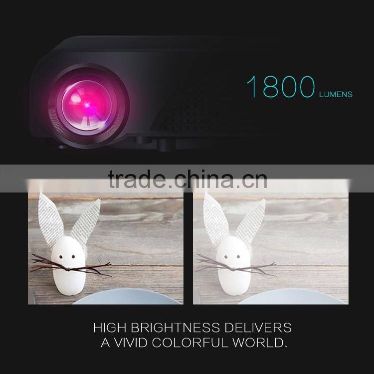 2016 Wholesale Online Shopping 1800Lumens Mini Full HD LED Ultra Short Throw Projector S320 Pico 3D HDMI Home Theaters