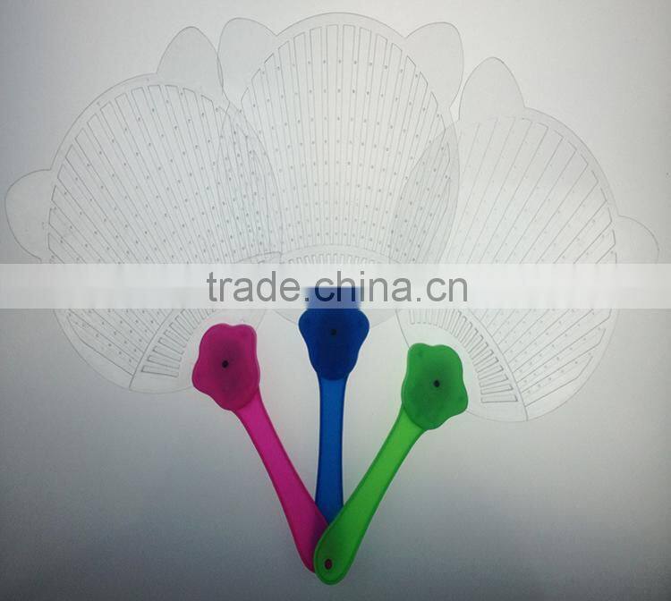 wholesale protable cheap price LED flashing fan hand fans for sale min plastic fan for children