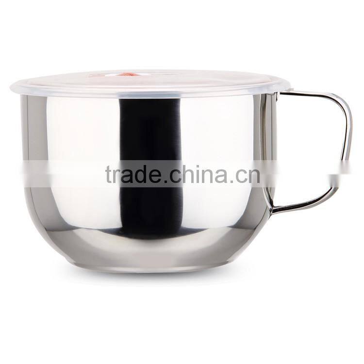 304 stainless steel fast food snack cup & instant noodle bowl