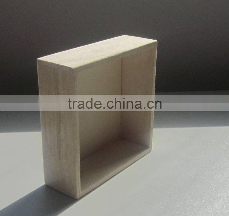 Rectangle wooden painting panel