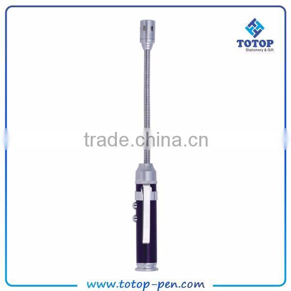 New design laser glitter cutting metal ball pen