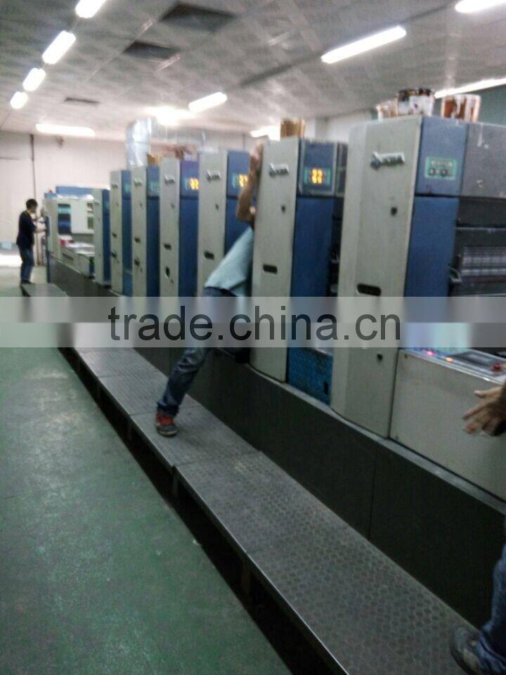 Plastic File Folders with Assorted Color Tabs