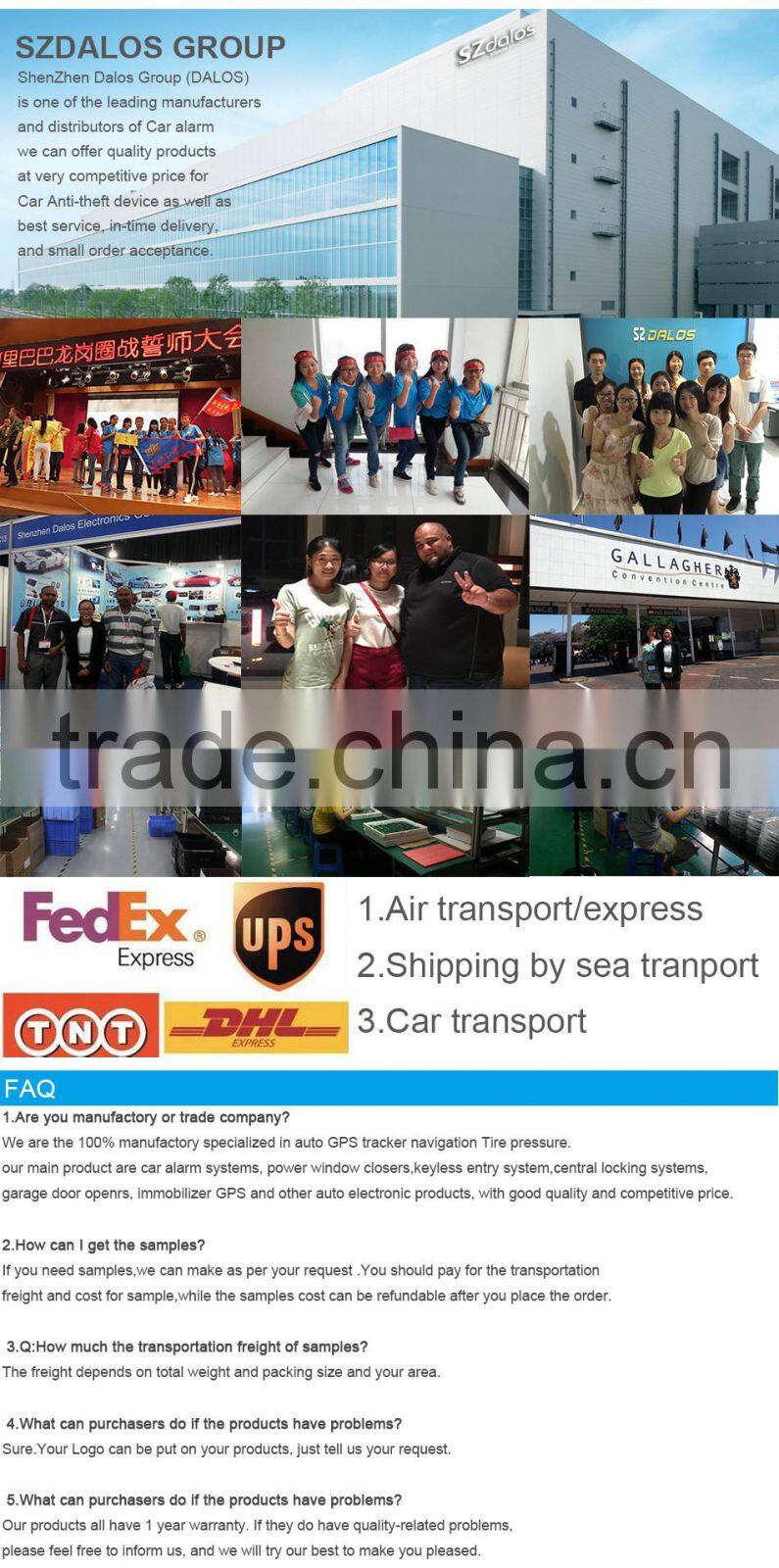 Multifunctional Vehicle Tracking System GPS TRACKER GT06