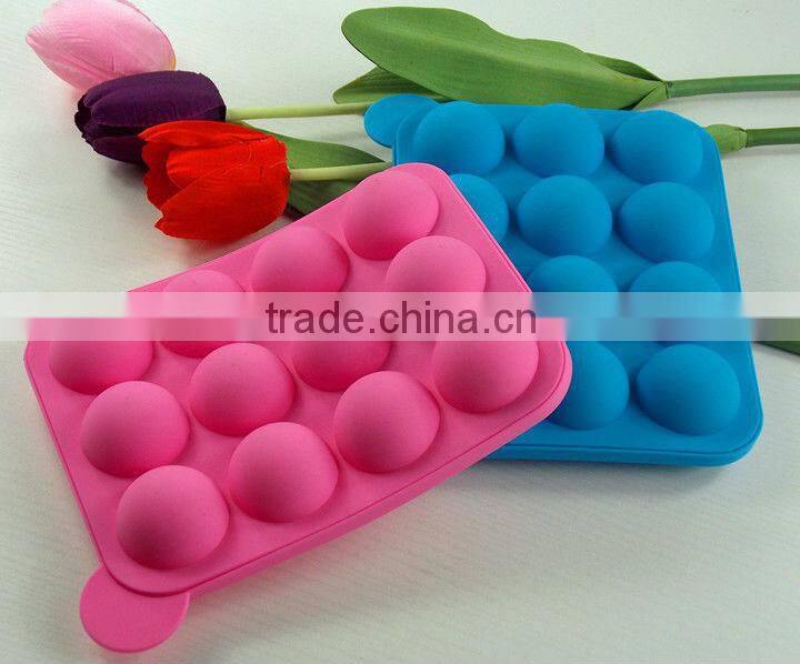New Silicone chocolate 6 Slots Mould