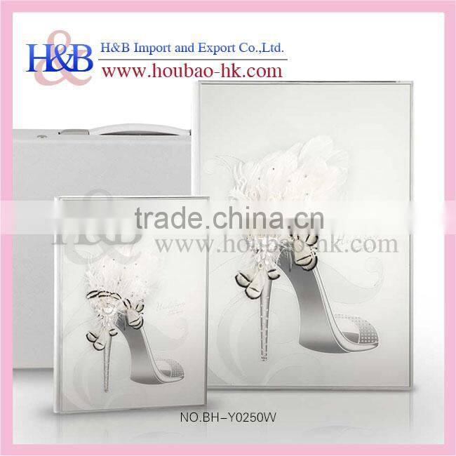 Wholesale Fancy A4 Size Acrylic Wedding Flush Mount Album