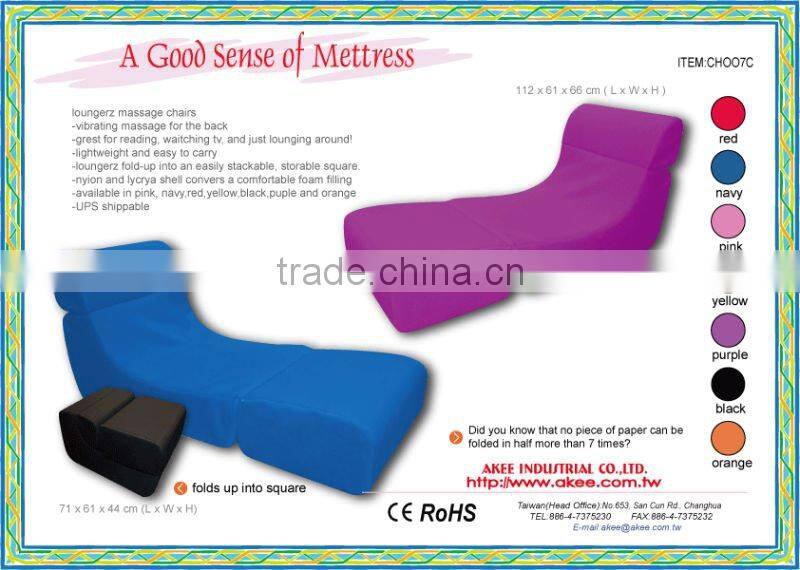 Comfortable Vibration Massage Mattress bed
