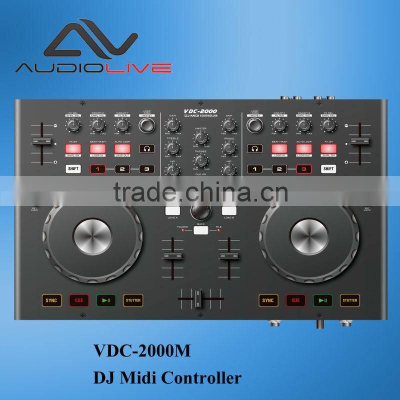 Professional DJ Midi Controller VDC-2000M