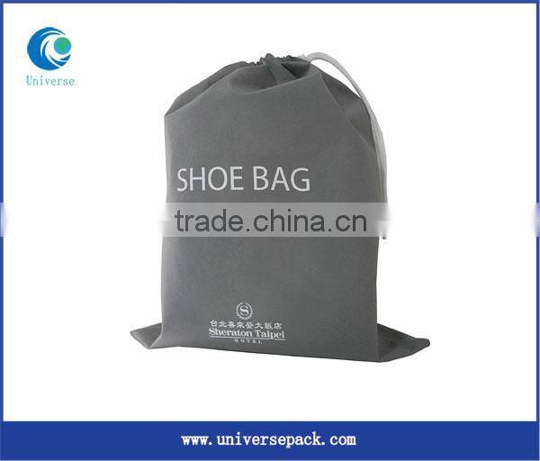 A beautifully pink flowers shopping bags nylon gourd bag