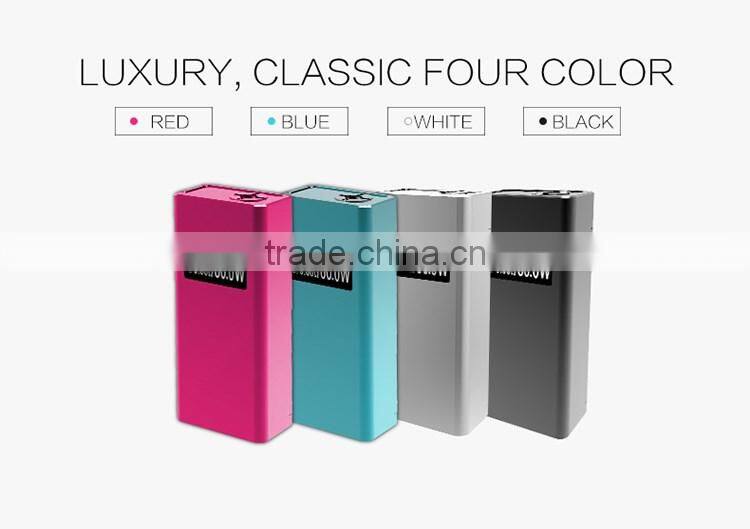 Free sample giveaway as Chinese New Year gift wholesale 80W e cigarette kit box mod has Over- Temperature Protection