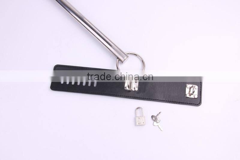 Steel Ankle Cuffs,spreader sex toys bar with leather wrist cuff and ankle cuffs professional adult product factory