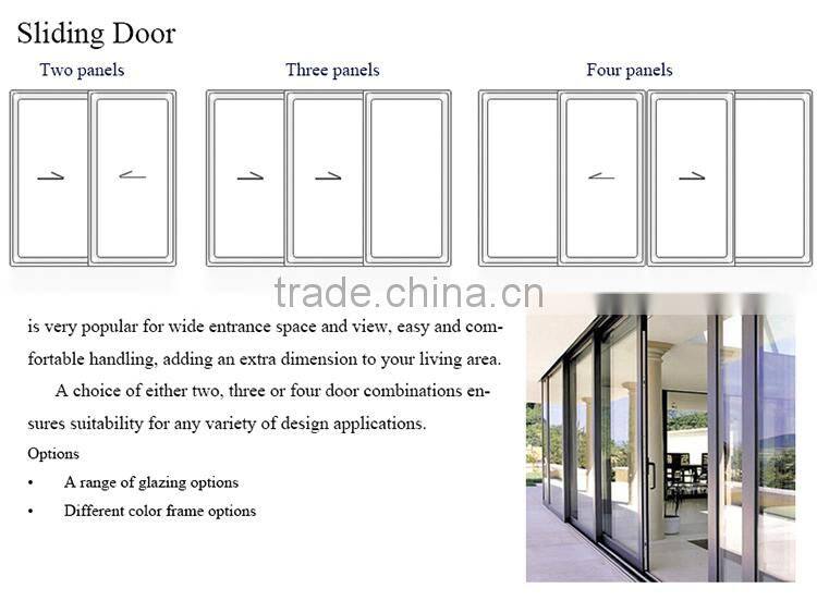 Excellent low price aluminium bi - fold door Aluminum bi - folding Sliding Doors