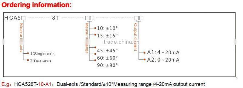 capacitive inclinometer,high precision inclinometer with current output ,Special vehicles automatic leveling...etc