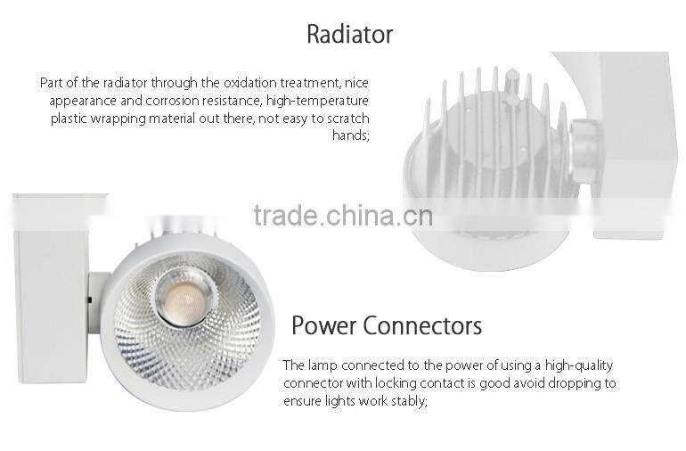 high-quality Vertical & Horizontal 12w dimmable led track lighting
