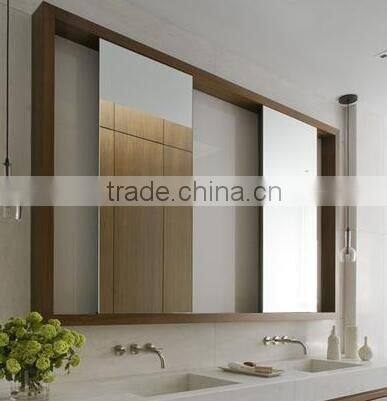 Popular large aluminum mirror sheet for hotel decoration