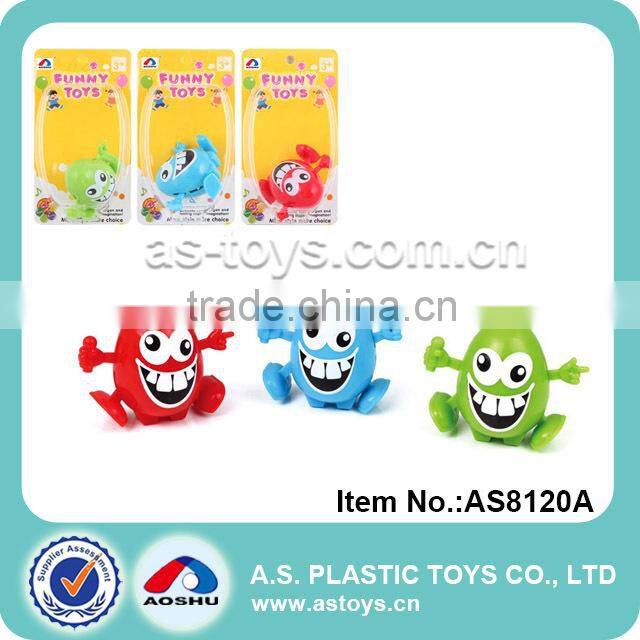 3 Style cartoon animal monkey/cow/elephant pull line toy