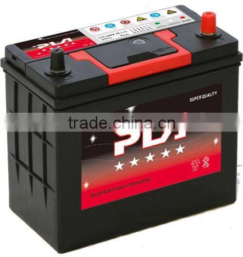 12V MF Car battery of wholesale battery 46B24L 12V 45AH