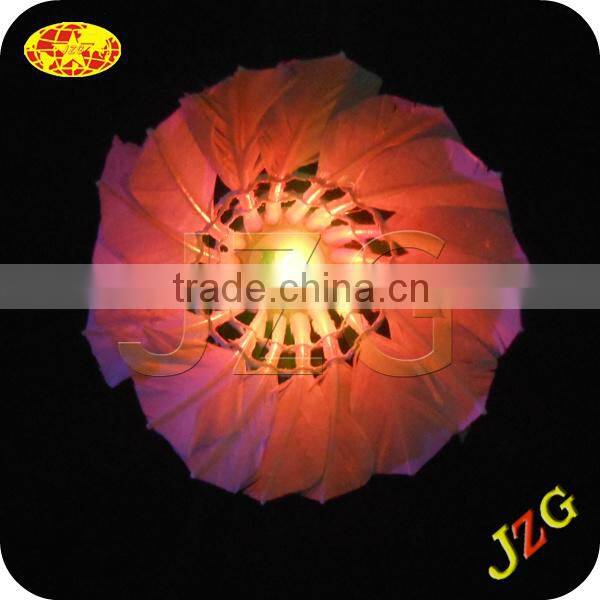 Badminton shuttlecock sale factory promotional led badminton shuttlecock 2015 popular led badminton sports equipment