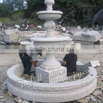 Natural Stone Fountain Project, G682 yellow granite fountain