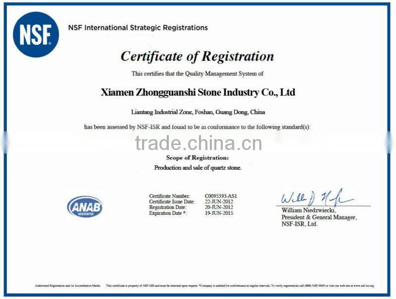 Engineered Diamond White Quartz Tile Flooring