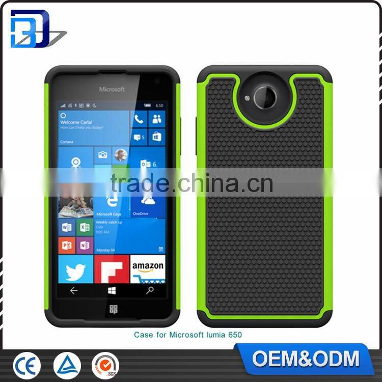 New products 2016 TPU+PC Football Pattern cell phone case for Microsoft Lumia 650 back cover china supplier