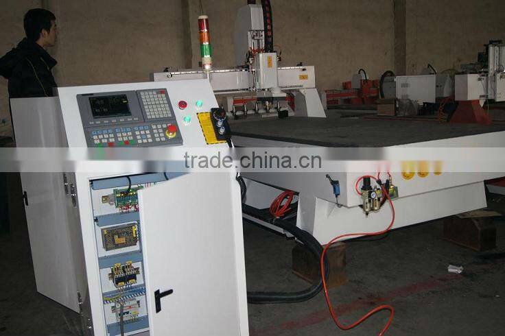 Wood cnc router machine with atc
