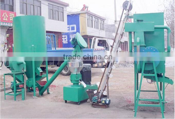 Animal feed prodution line /poultry feed mill machine/poultry feed grinding machine